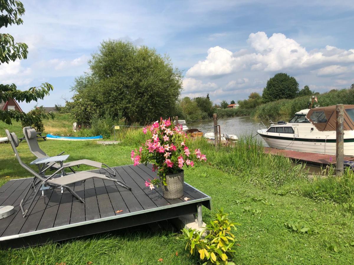 Fewo Blankenese Im Haus Luehegarten Gruenendeich Ngoại thất bức ảnh